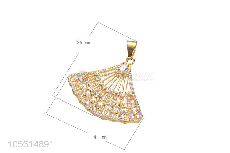 Unique Design Fan Shape Pendant Popular Fashion Accessories