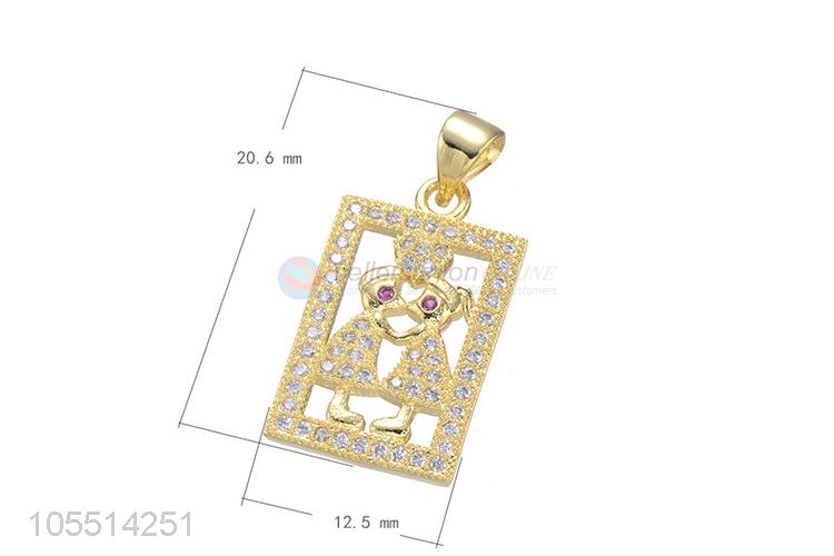 Custom Lovely Diamond Pendant Popular Jewelry Accessories