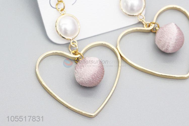 Direct Factory Love Shape Fashion Jewelry Earrings For Women