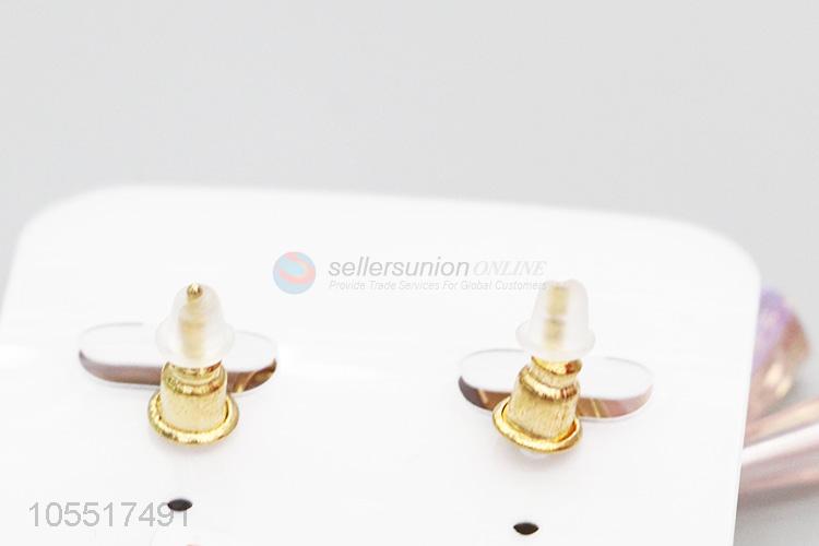 Best Selling Fashion Temperament Stud Earrings For Girls Women