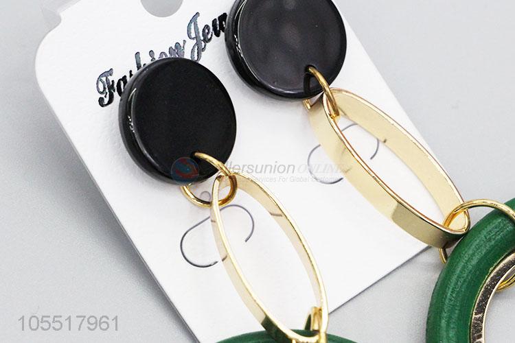 Advertising and Promotional Vintage Circles Earrings for Women