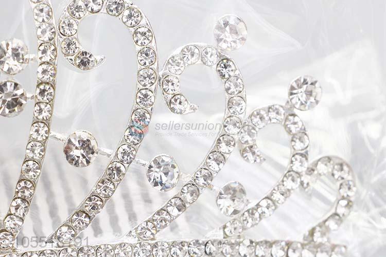 Best Quality Luxury Wedding Bridal Crystal Tiara Crowns