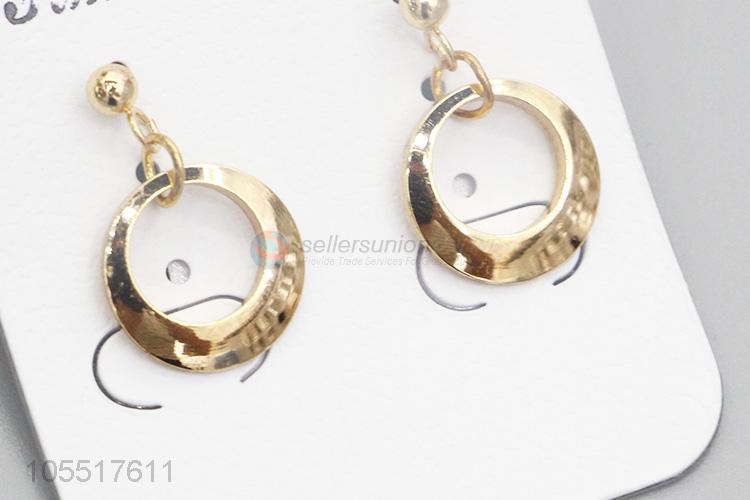 Made In China Wholesale Gold Plated Fashion Jewelry Earrings For Women