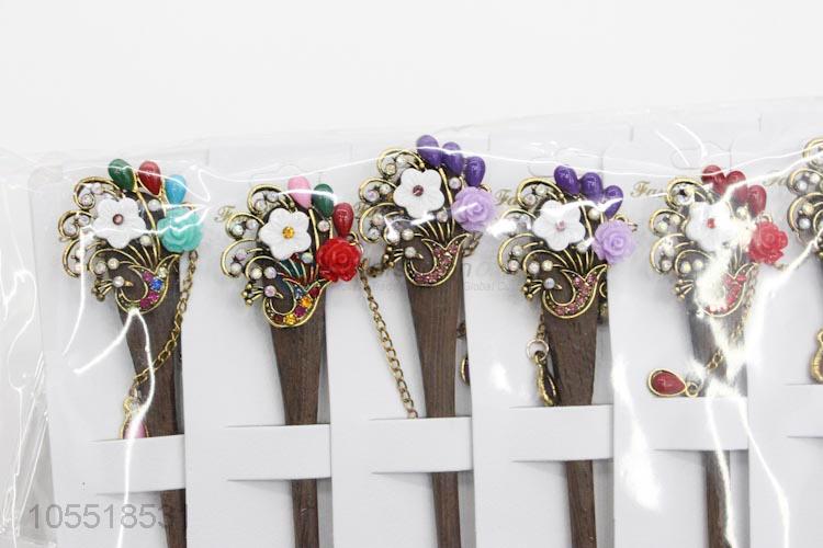 Fashion Style Elegant Hair Stick Shell Flower Hairpin