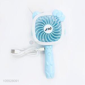China Factory Cute Mini Hand-held Fan Portable USB Charging for Students