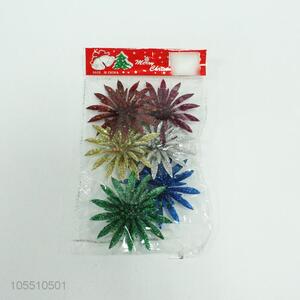 Wholesale colorful glitter tree pendant for Christmas party