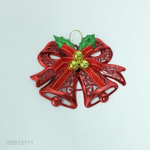 Custom plastic jingle bell pendant Christmas ornament