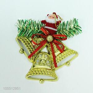 Premium quality 3D jingle bell pendant for Christmas decor