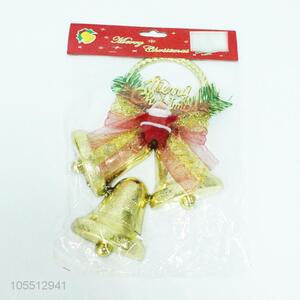 Top sale Christmas ornament 3D jingle bell pendant