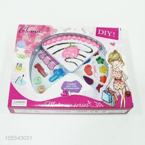 Wholesale DIY Charm Make-Up Toy Set For Girls