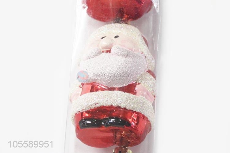 Good Sale 4 Pieces Santa Claus Christmas Hanging Tree Ornament
