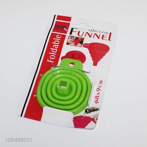 Unique Design Foldable Silicone Funnel