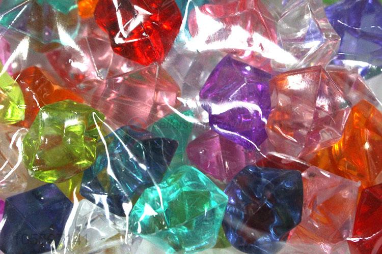 Good Quality Plastic Colorful Crystal Stone