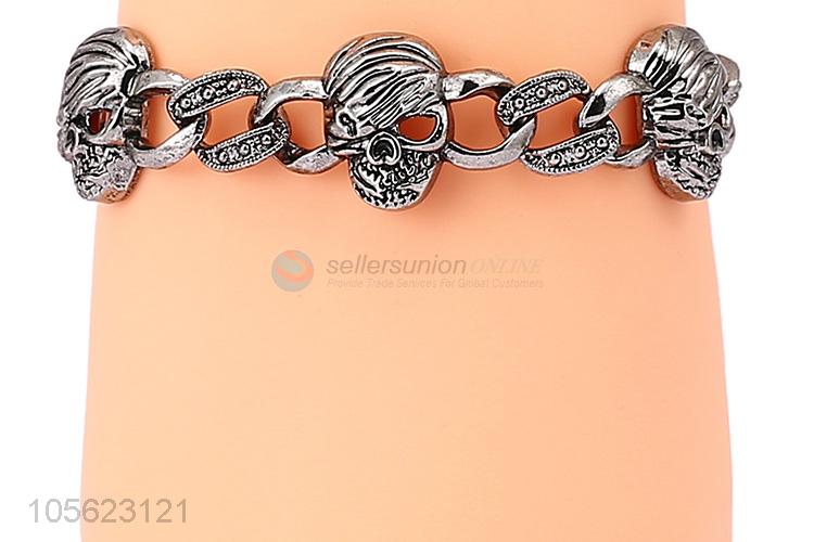 Top Quality Alloy Retro Punk Bracelet Fashion Chain Bracelet