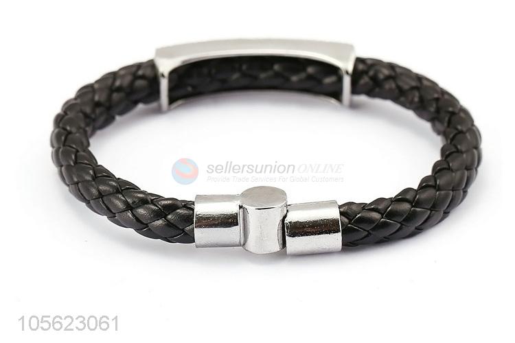 Wholesale Exquisite PU Bracelet Retro Punk Bracelet