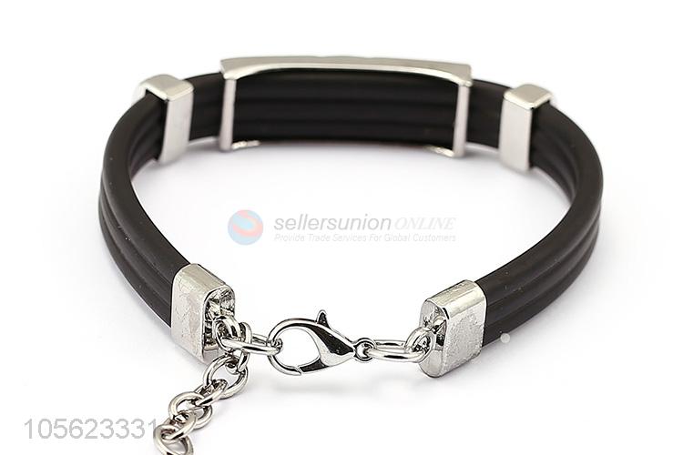 Fashion Vintga Punk Bracelet PU Leather Bangle