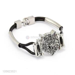 Best Quality PU Leather Retro Punk Bracelet Cool Wrist Accessories