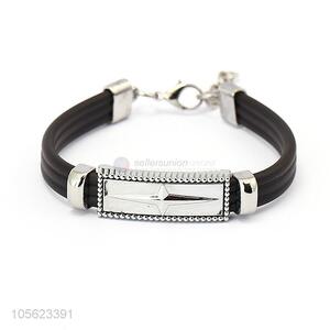 Best Selling Retro Punk Bracelet PU Leather Wristband