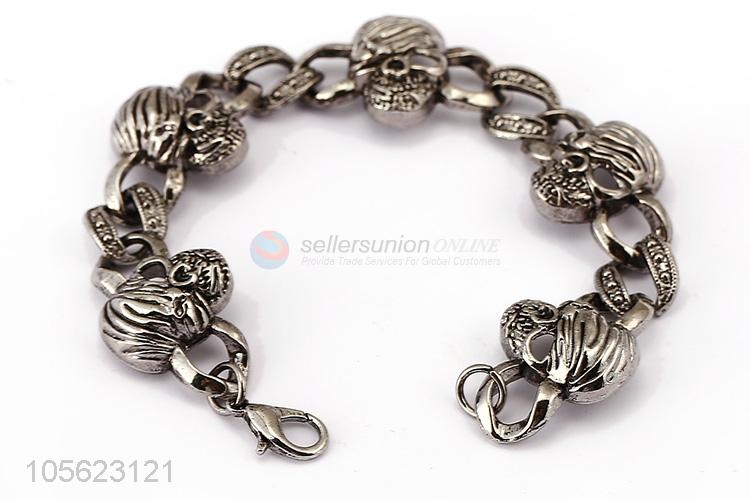 Top Quality Alloy Retro Punk Bracelet Fashion Chain Bracelet