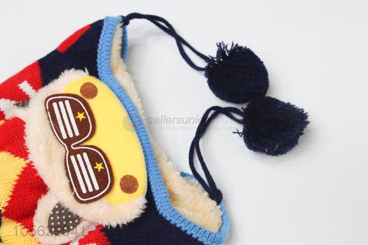 Hot Selling Winter Knitted Earmuffs Hat Warm Beanie Cap