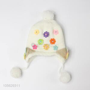 Creative Design Baby Knitted Earmuffs Hat Warm Cap