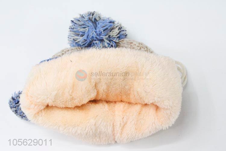 Top Quality Fashion Earmuffs Hat Winter Warm Hat For Boy