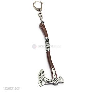 Good Quality Simulation Axe Design Zinc Alloy Key Chain