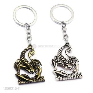 Good Sale Simulation Scorpion Model Zinc Alloy Key Chain