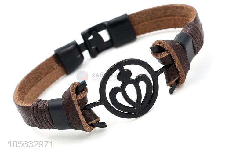 High quality mens retro handmade bracelets hand braided bracelet