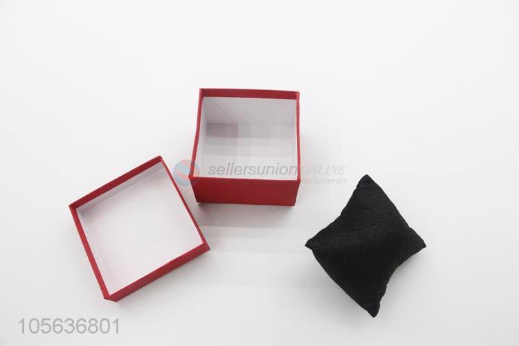 High-grade small printed paper gift box with pillow