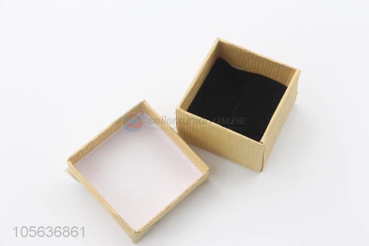 Professional supply custom logo paperboard ring jewelry box