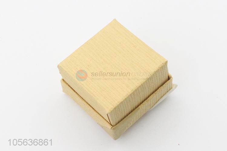 Professional supply custom logo paperboard ring jewelry box