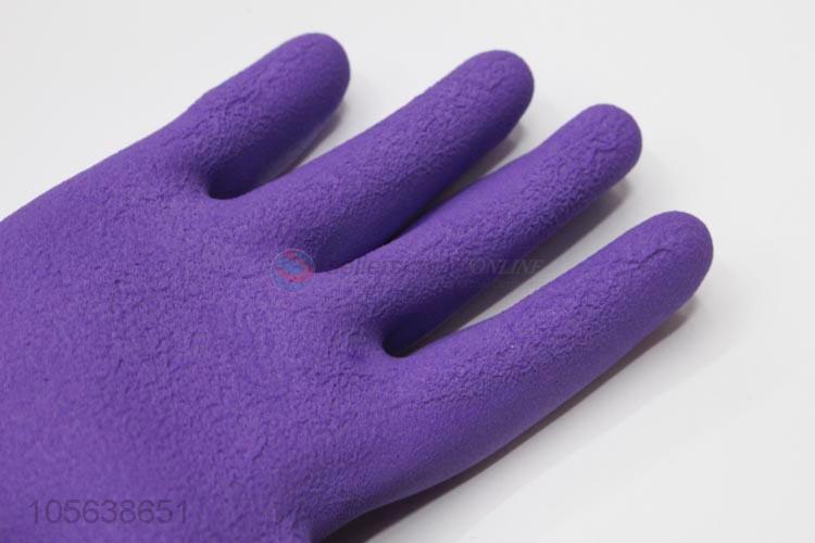 Factory directly sell latex coated cotton gloves work gloves