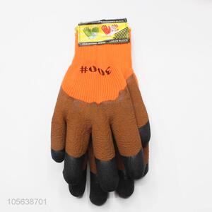 Promotional cheap latex coated polyester gloves work gloves