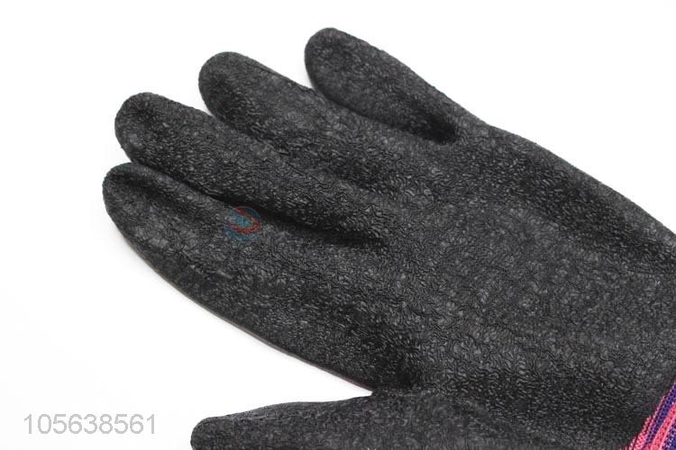 Latest design durable working gloves safety latex gloves