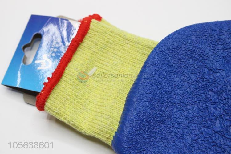 Hot selling latex coated cotton gloves work gloves