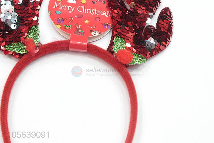 Direct Price Reindeer Antler Hair Hoop Christmas Kids Headband