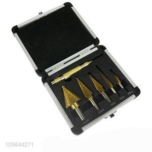 Wholesale 6 Pieces Stainless Steel Step Drill Bit Set