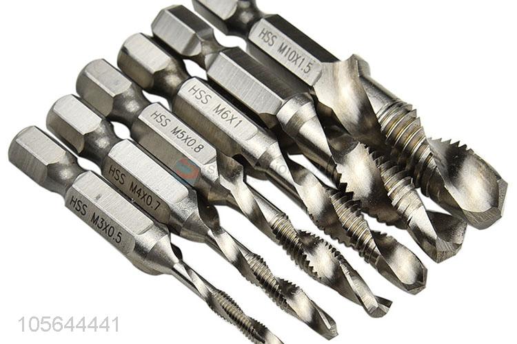 Latest Combined Tap And Drill Bit Set Spiral Flute Screw Tap