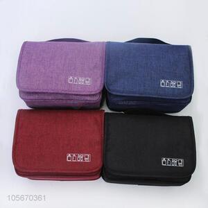 Good Sale Fashion Portable Cosmetic Bag With Hook