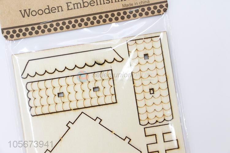 China Manufacture Wooden DIY Craft Set Best Embellishments