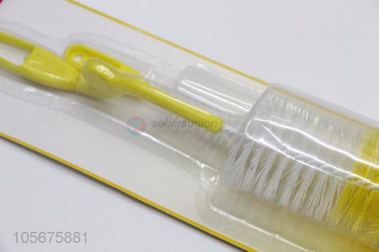 Hot selling baby nipple and bottle cleaning brush sponge scrubber