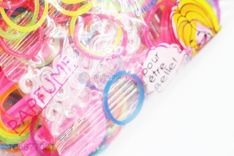 Good Quality 200 Pieces Colorful Rubber Band Best DIY Bracelet Accessories