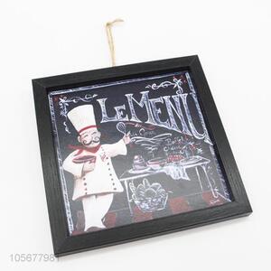 High Quality Wall Hanging Decoration MDF  Picture Frame for Kitchen