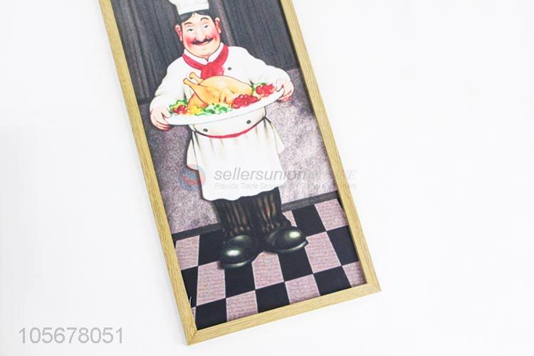 Factory Sales Hanging Picture Frame For Restaurant Kitchen