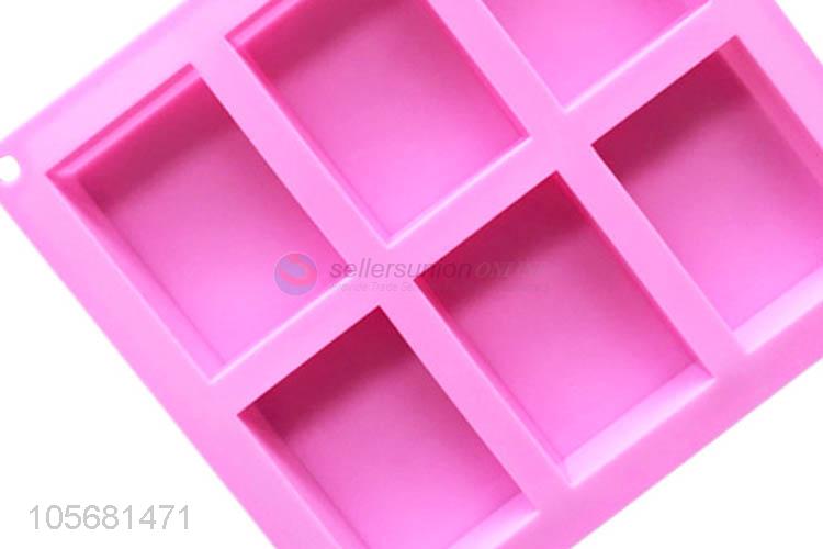 Hot Sale Rectangle Silicon Cake Mould Food Grade Baking Mold