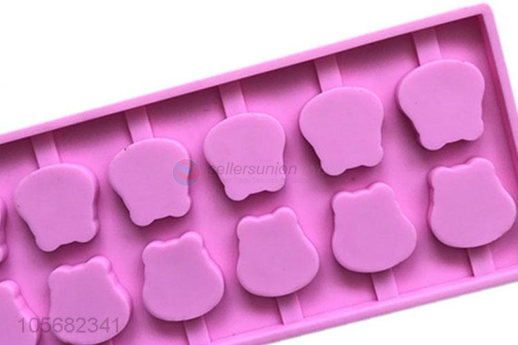 Cartoon Design Lollipop Silicon Mould Best Candle Tool