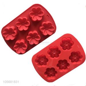 Cool Design Flower Shape Silicon Cake Mould Best Baking Tool