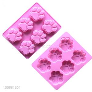 Creative Design Pet Paw Pattern Silicon Cake Mould Baking Mold