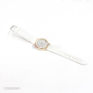 Best Quality Alloy Watch With Leather Watchband